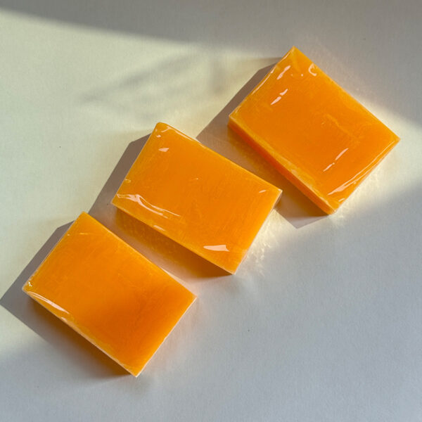 Natural turmeric soap infused with essential oils